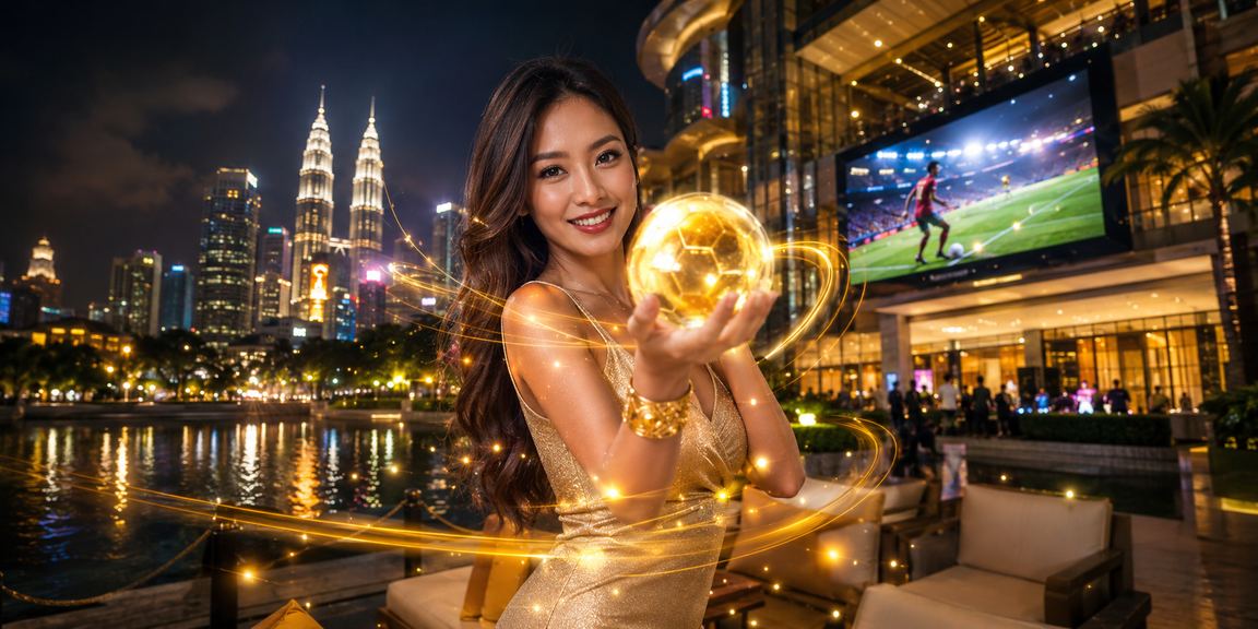 Pertaruhan bola sepak di Kuala Lumpur dengan gaya tradisional Melayu
