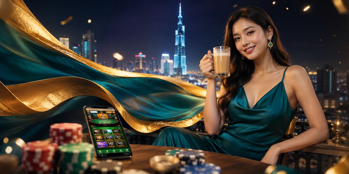Pengguna Kuala Lumpur mengakses platform kasino dan loteri dalam talian melalui telefon pintar