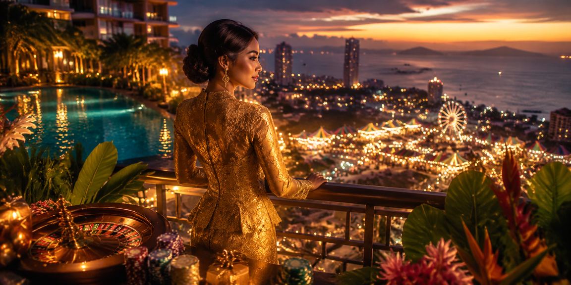 Pengguna Malaysia menikmati permainan roulette dalam talian secara bertanggungjawab dengan gaya kebaya