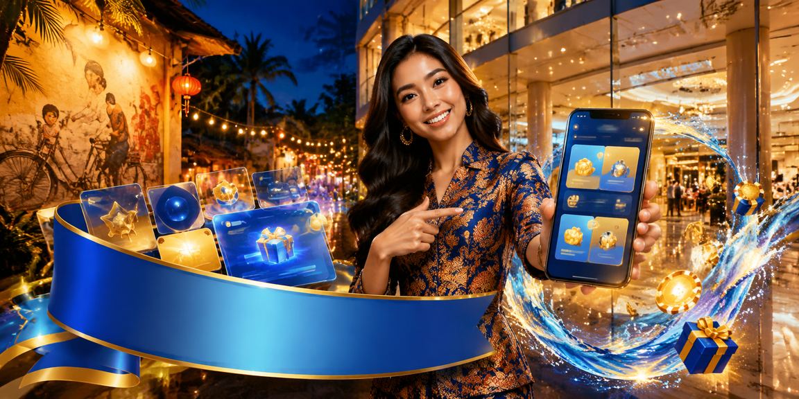 Pemain Penang menggunakan aplikasi kasino dengan rekaan batik tempatan untuk bermain loteri